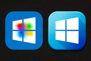 Microsoft Windows 10 和 11 操作系统官方徽标